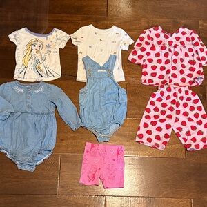 Carter's Kids Matching Sets - Blue, Pink, White, Red